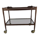Rolling teak service 70s