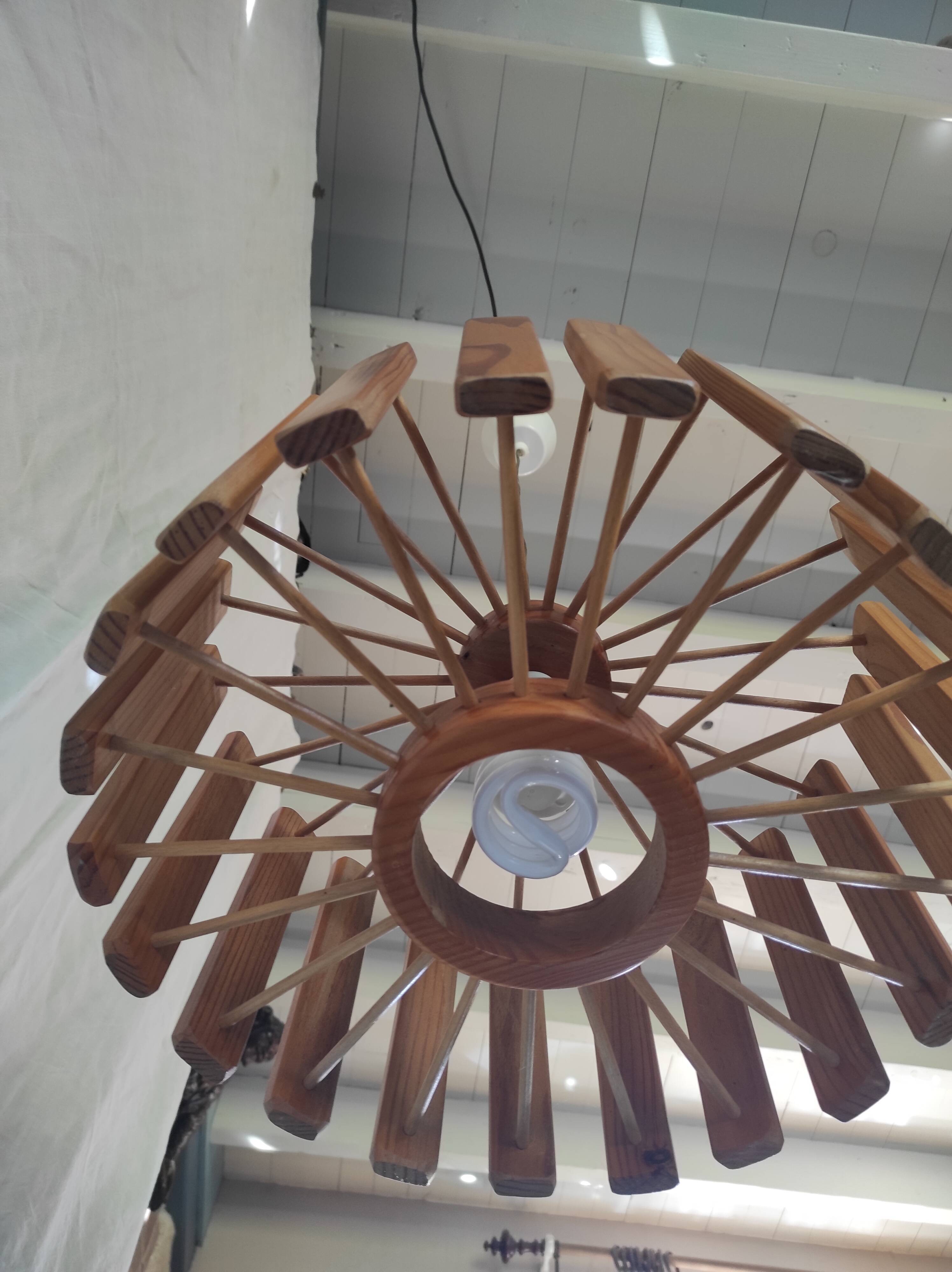 Scandinavian pendant lamp from the 60s