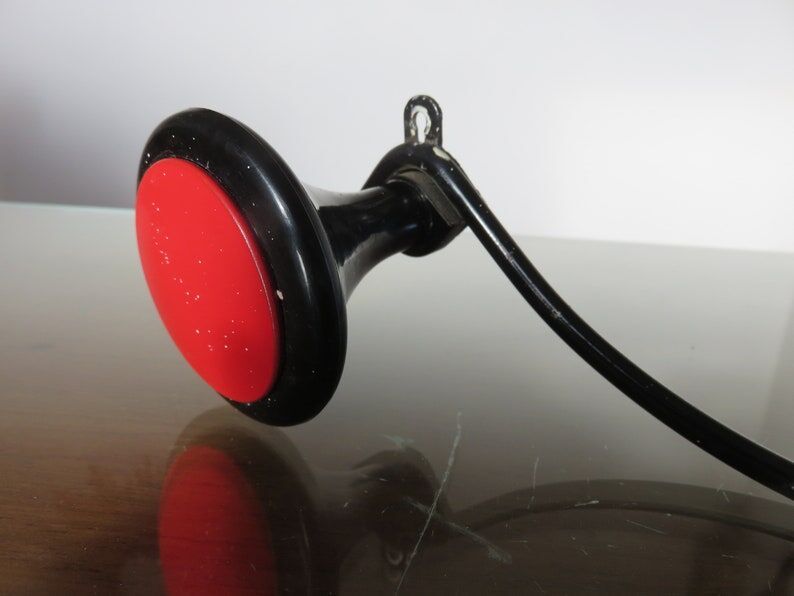 Coat rack in Bakelite and metal, 2 hooks 50 years 60