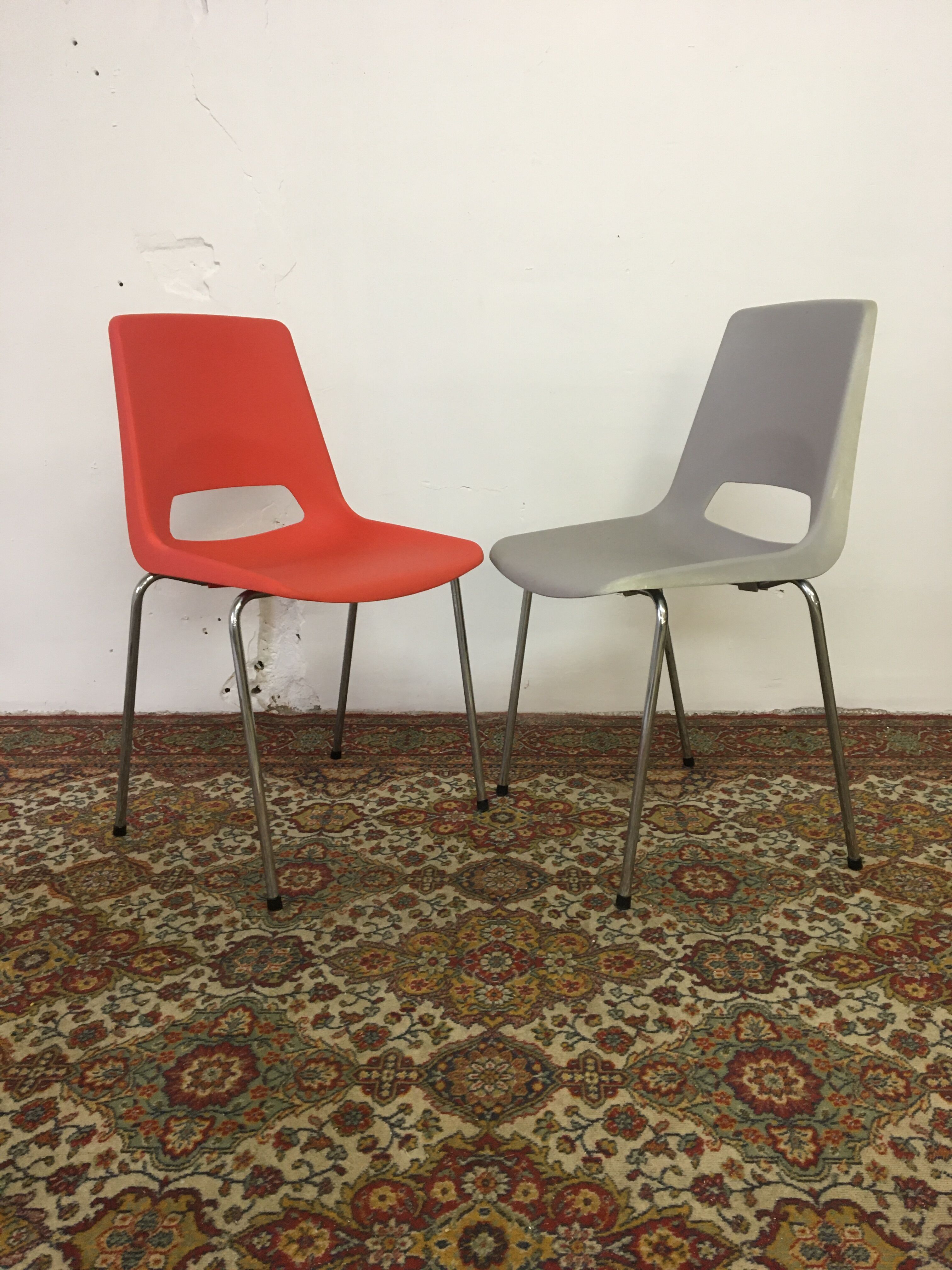 Pair of vintage Grosfillex chairs