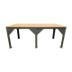 Black industrial coffee table, 1970s