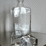 Whisky decanter with flat cap