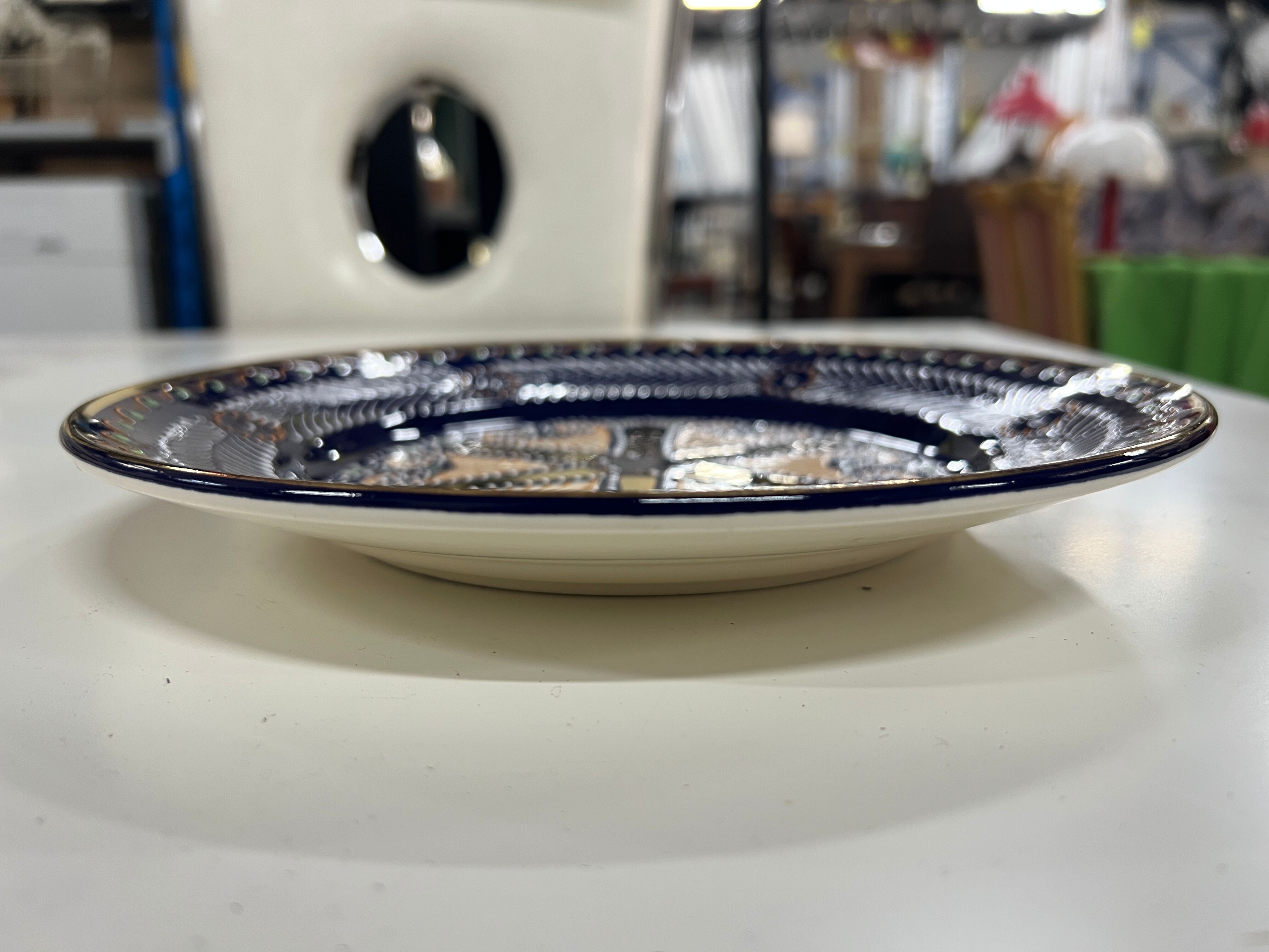 Vintage decorative plate HB Quimper