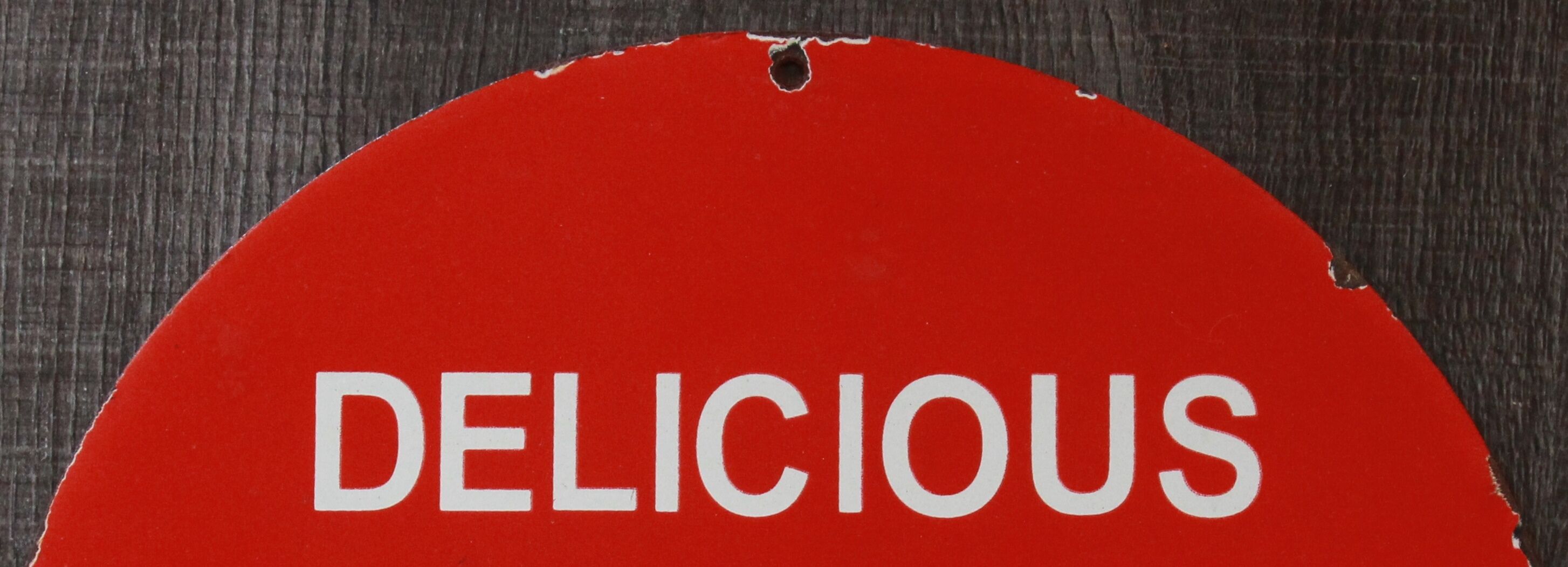 Coca-Cola enamelled ad "Delicious Coca-Cola Refreshes You Best" 1950's USA