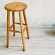 Tabouret haut vintage esprit chalet