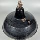 1930s/1940s Ceiling Lamp Industrial Lamp Enamel Loft Metal Bauhaus Design