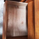 2 furniture or vintage boarding school bedside table