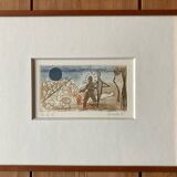 Three colour engravings, compositions by José Luis Darocha.