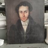 Oil on canvas 19th century man