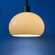 Vintage beige mushroom suspension in acrylic glass