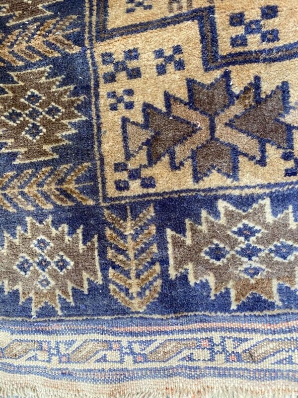 Vintage carpet Belutch 87x148 cm