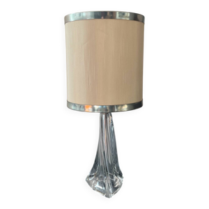 Lampe en cristal de daum,