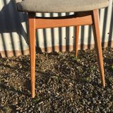 Set of 4 chairs Louis Paolozzi 1950