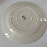 Large vintage gien chevreuse model dish