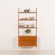 Hansen and Guldborg teak shelving unit, Denmark, 1960s