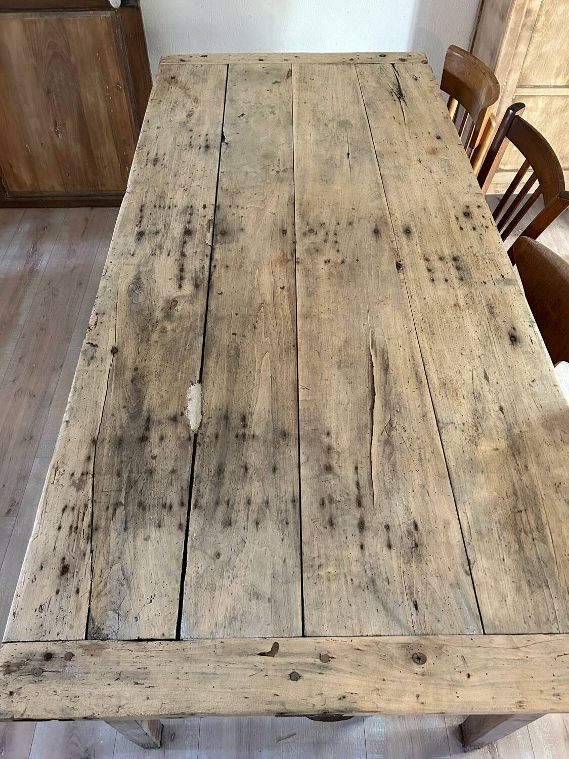Large farm table