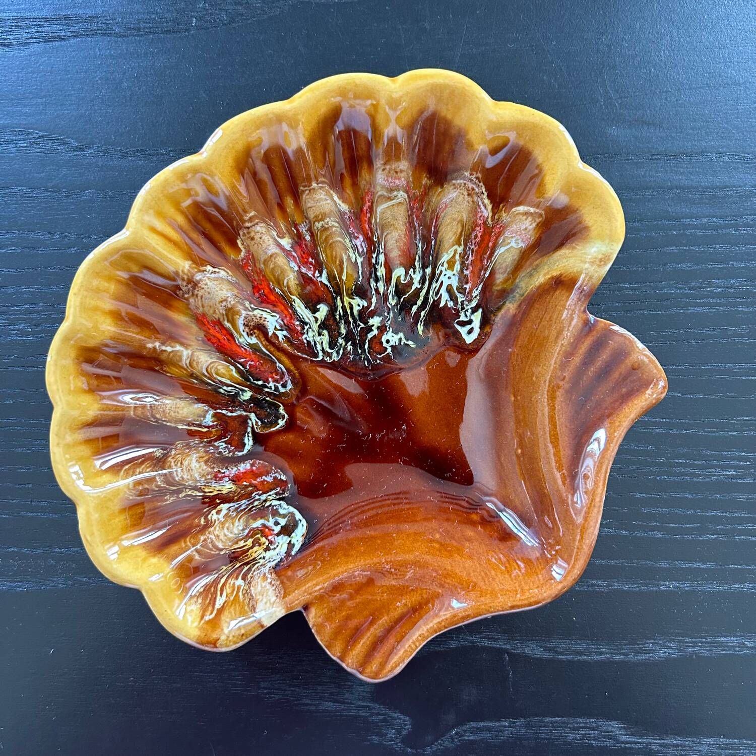 Shell-shaped dish Valauris