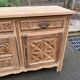 Brutalist art deco diamond point sideboard 198cm