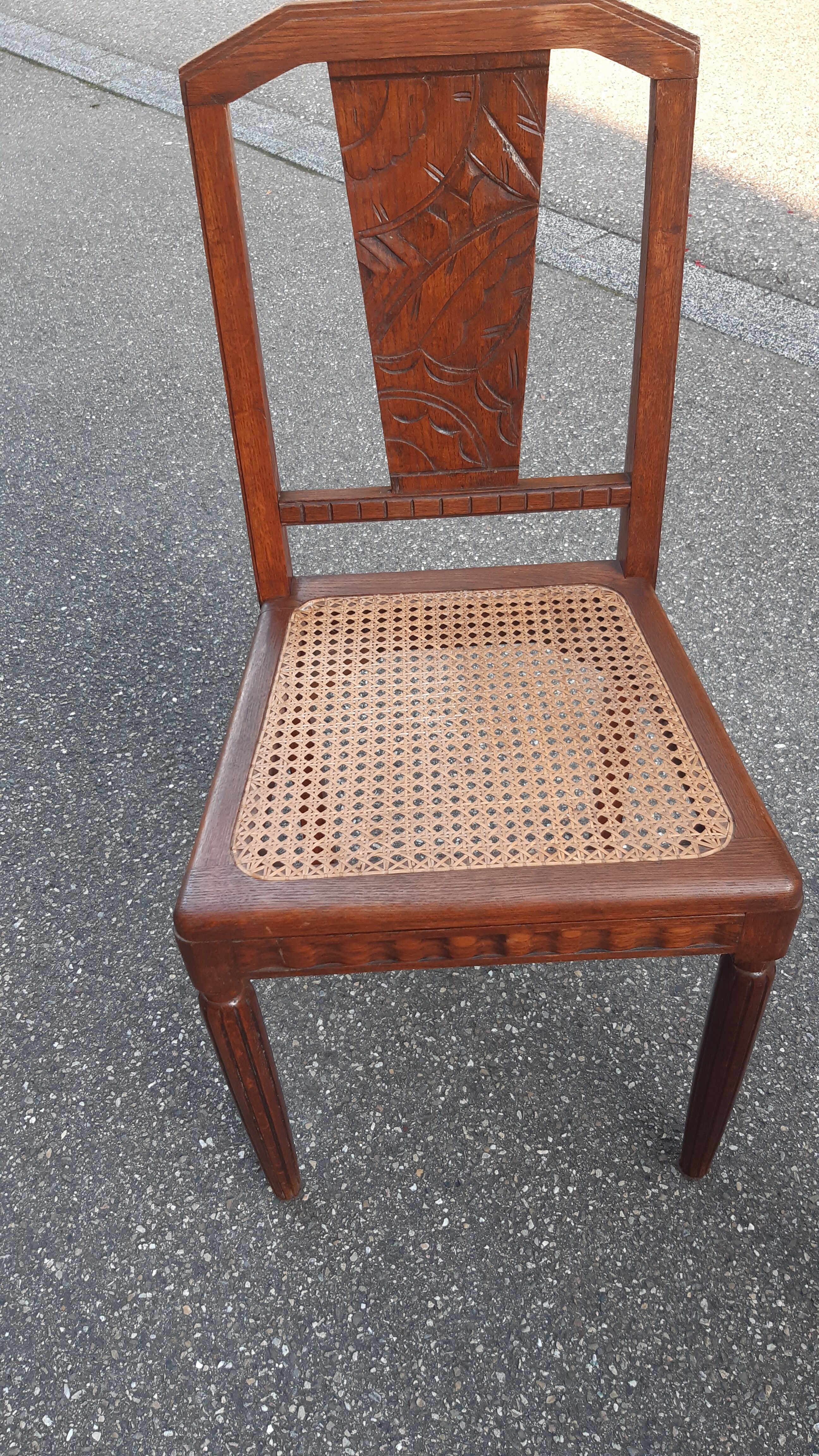 Art Deco chandy chairs 1930