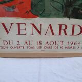 Lithographed poster of Venard