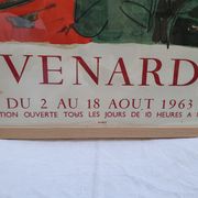 Affiche lithographiée de Venard