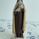 Statue ancienne de Sainte Thérèse de Lisieux, Figurine religieuse en plâtre