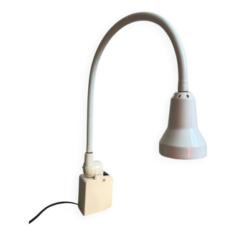 1950s tilting cast iron workshop lamp