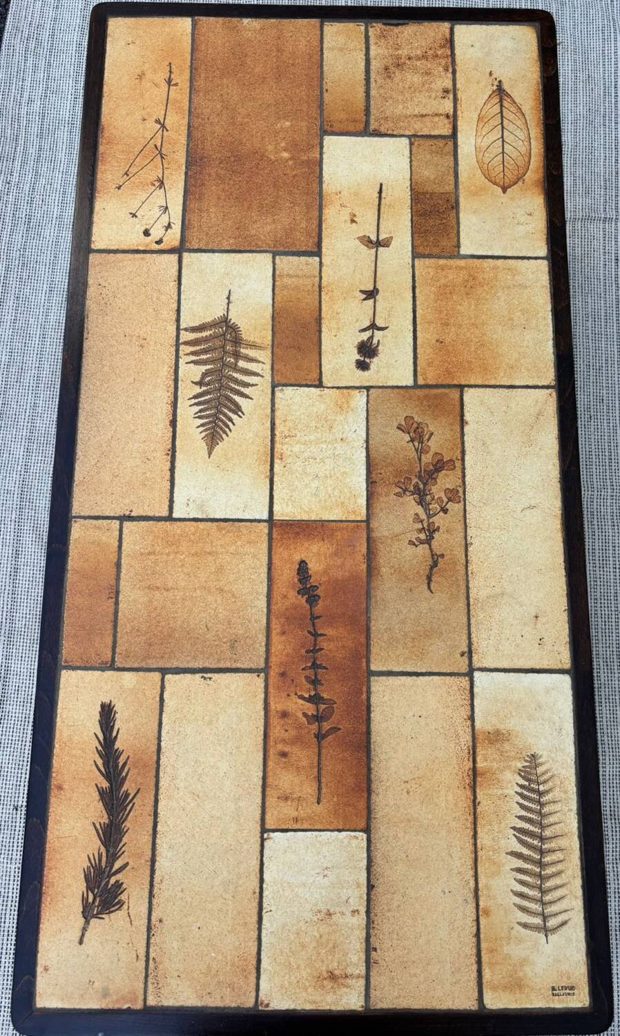 Raymonde Leduc ceramic coffee table