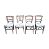 Lot 4 mulched chairs