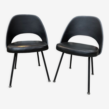 Paire de chaises Eero Saarinen pour Knoll International