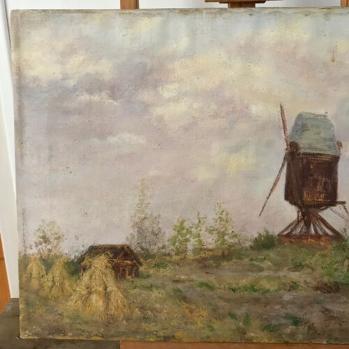 Flemish landscape painting