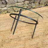 Vintage coffee table by Roger Le Bihan