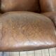 Vintage Leather Club Armchair from the 1950s