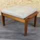 1960s 1970s Teak Ottoman by Arne Wahl Iversen for Komfort Denmark