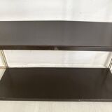 Pair of twisted string wall shelves