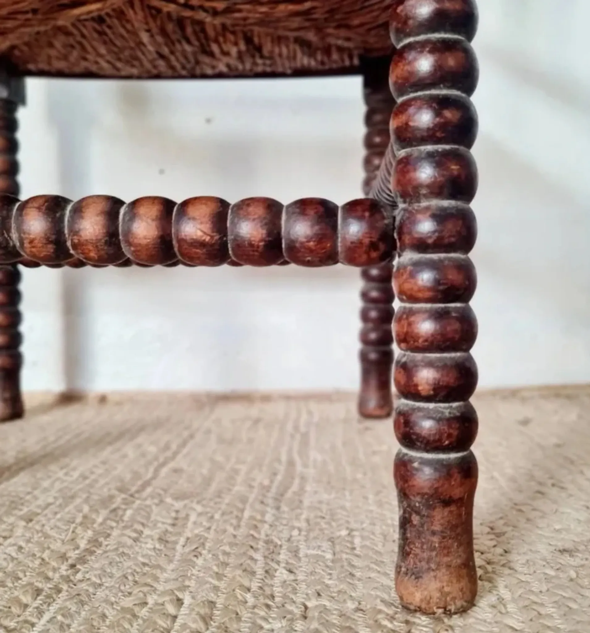 Vintage Corner Chair Brutalist Style