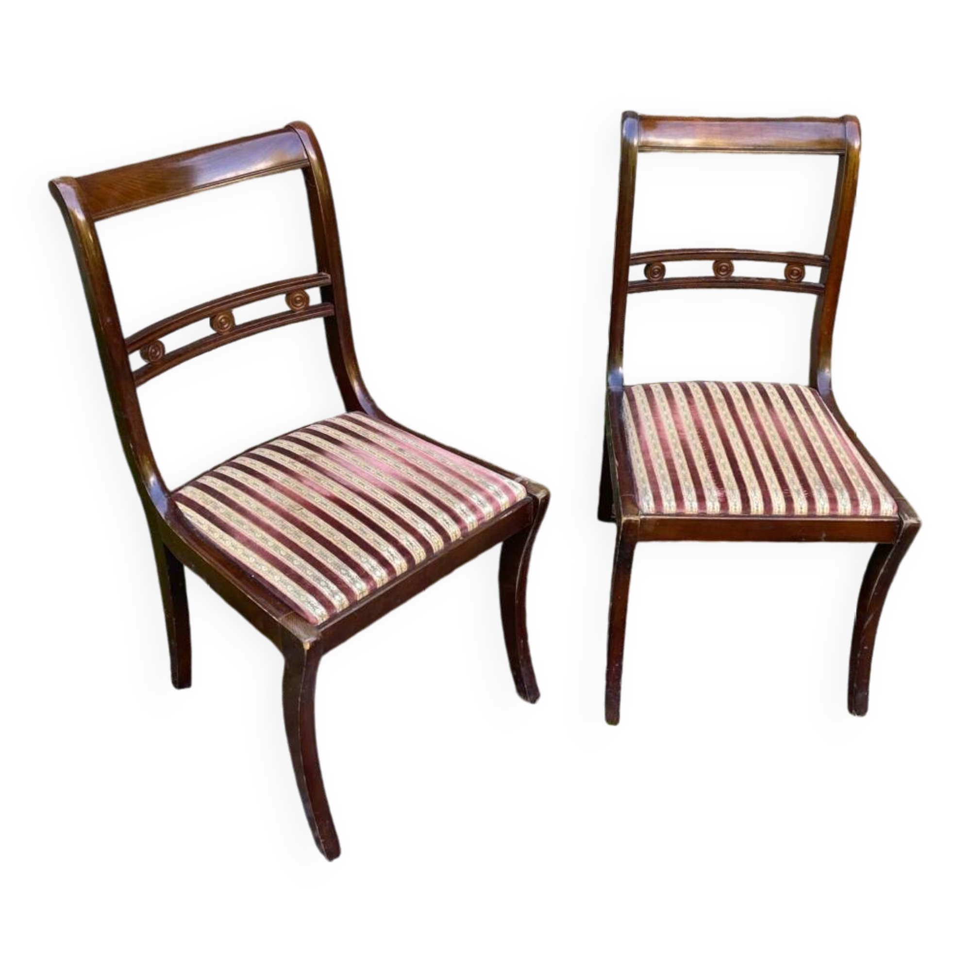 Pair of Regence style chairs