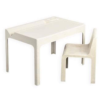 Ozoo Desk and Chair, Marc Berthier, DAN for Roche Bobois, 1967