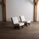 Pair of Pierre Jeanneret 'Fireside' chairs, model No. PJ-SI-36-A