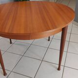 Scandinavian extendable table, vintage teak, 1970s