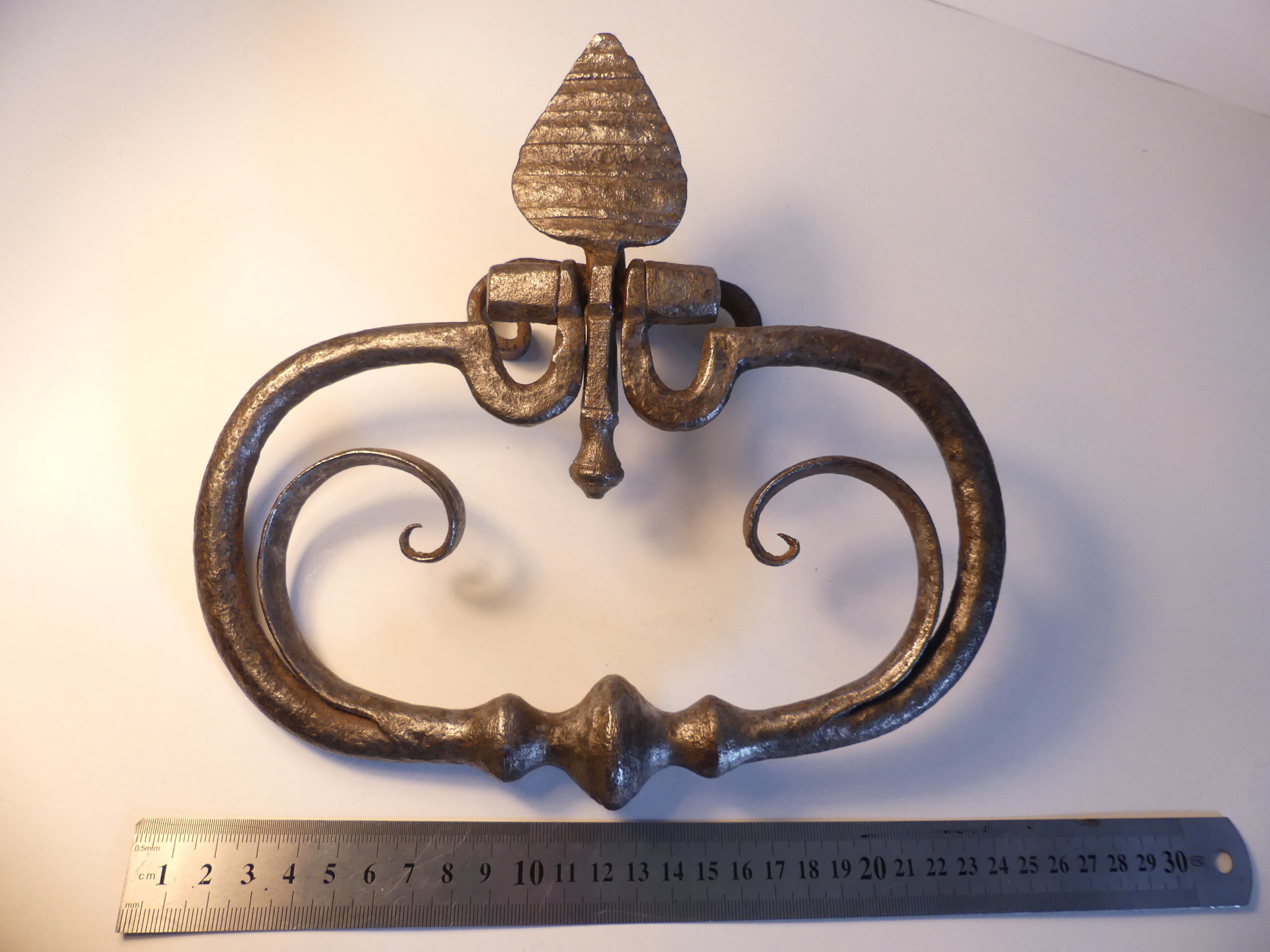 Old knocker XVIIth wide 22.5cm