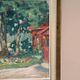 Original Swedish Oil on Panel – “House in Naantali” by John Rosenqvist – Signed – Vintage and Framed – 56.5 × 42 cm (22.2" × 16.5")