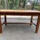 19th century solid oak farmhouse table, 140x80cm