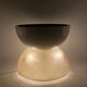 Lampe Planter / Pot en fibre de verre, Luci Milano Italie, années 1970