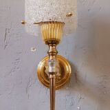 Vintage granite wall light from the 60s