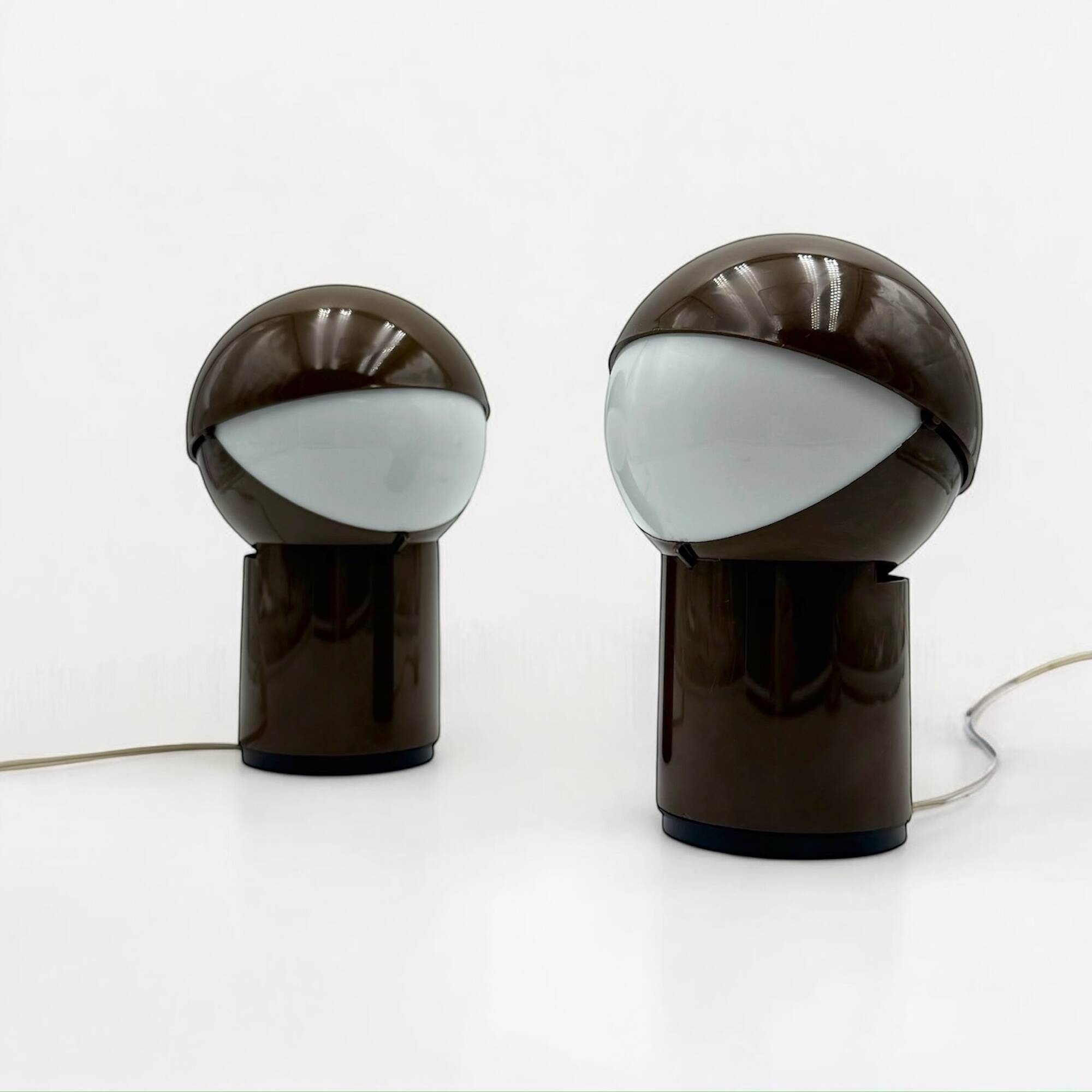 Pair of 'Sfera Notte' Table Lamps by Gagiplast, 1970s