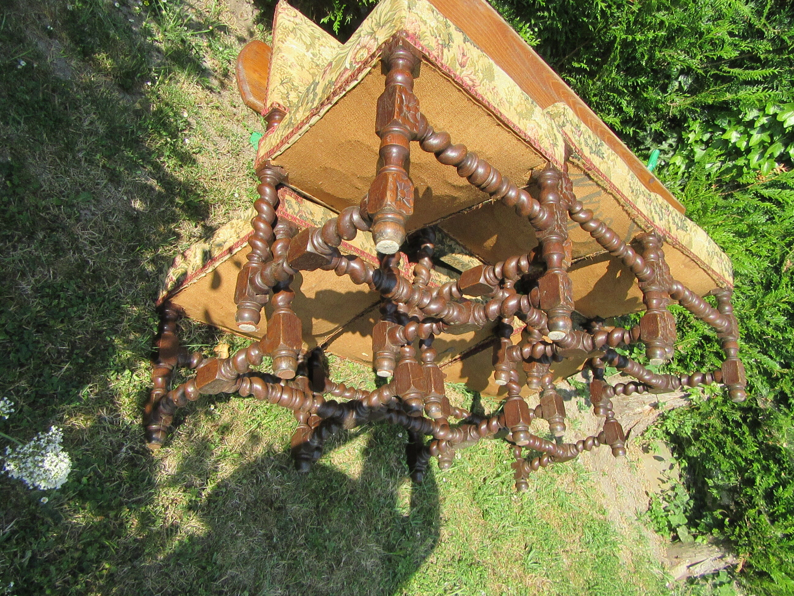 6 louis xiii style chairs