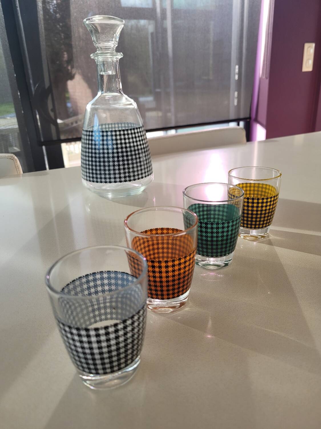 Digestive service, or vintage liqueur