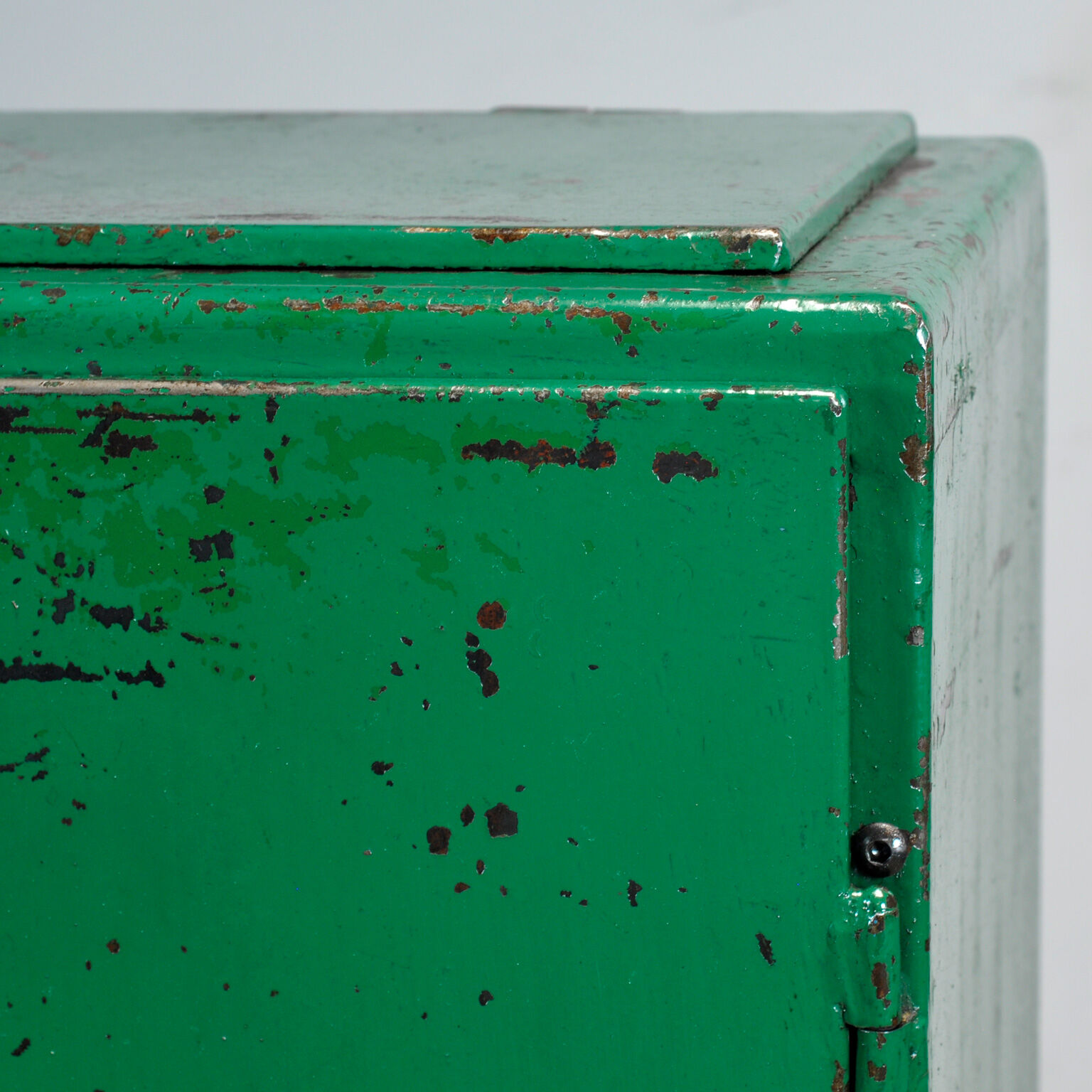 Iron industrial cabinet, 1970s