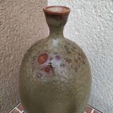 Bouteille design en grès émaillé dans le goût de Suzanne ramie